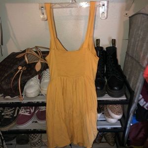 Yellow dress